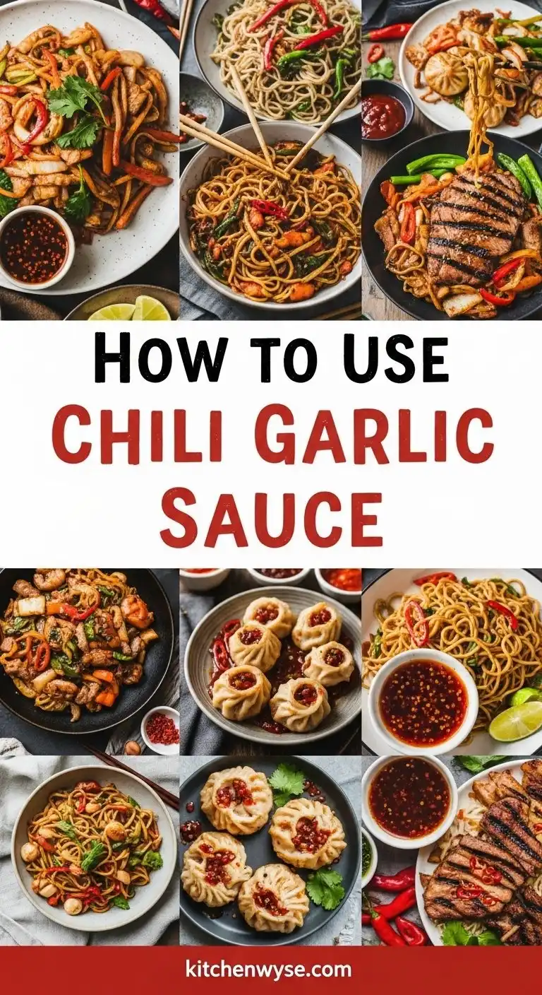 How to Use Chili Garlic Sauce