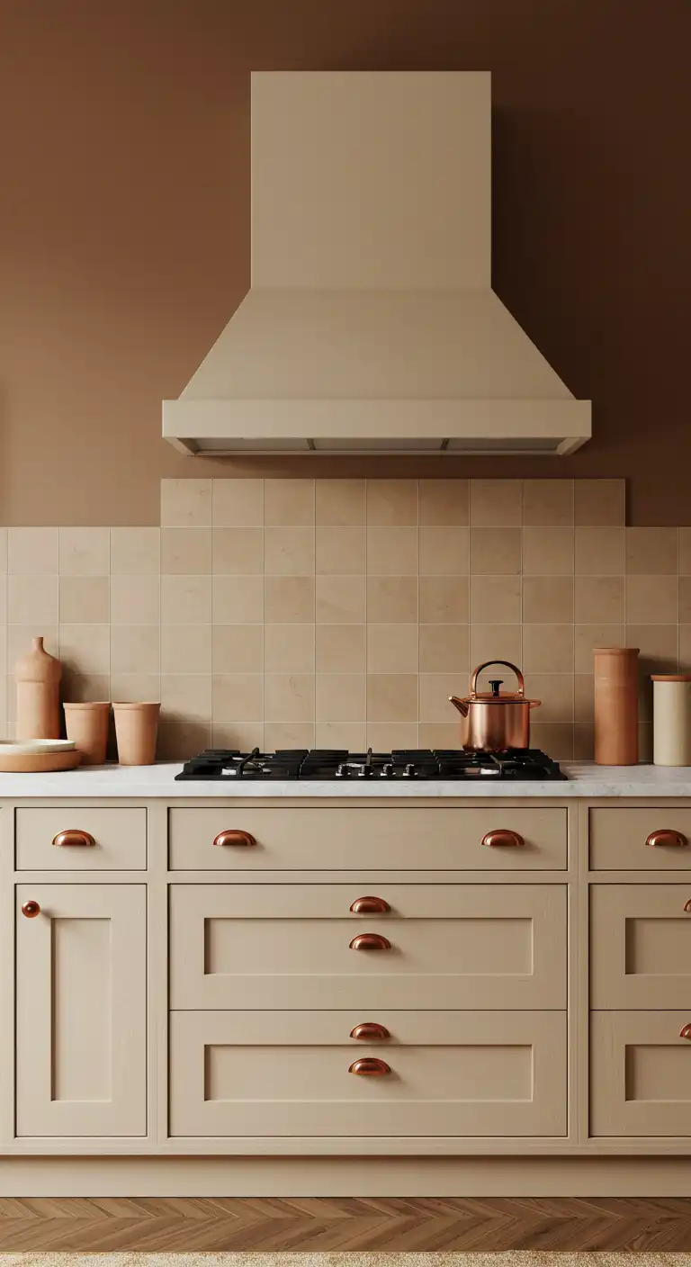 9 Feng Shui Kitchen Color Ideas to Create a Balanced Space 2 1. Warm Earthy Tones for Stability
