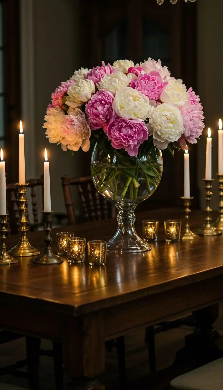 8 Elegant Dining Room Display Ideas for a Stylish Setup 3 Statement Centerpiece to Anchor the Table