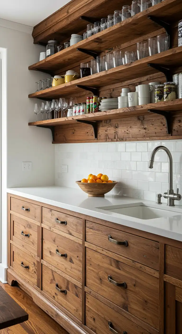 7 Energy-Efficient Kitchen Design Ideas to Save Money and Power 4 3. Use Reclaimed and Sustainable Materials