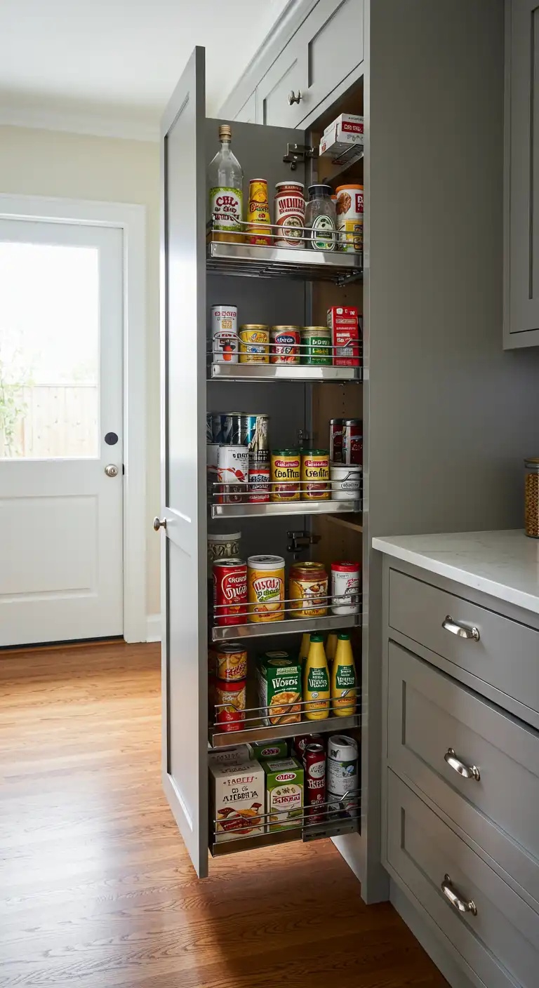 7 Energy-Efficient Kitchen Design Ideas to Save Money and Power 6 5. Maximize Storage to Reduce Energy Waste