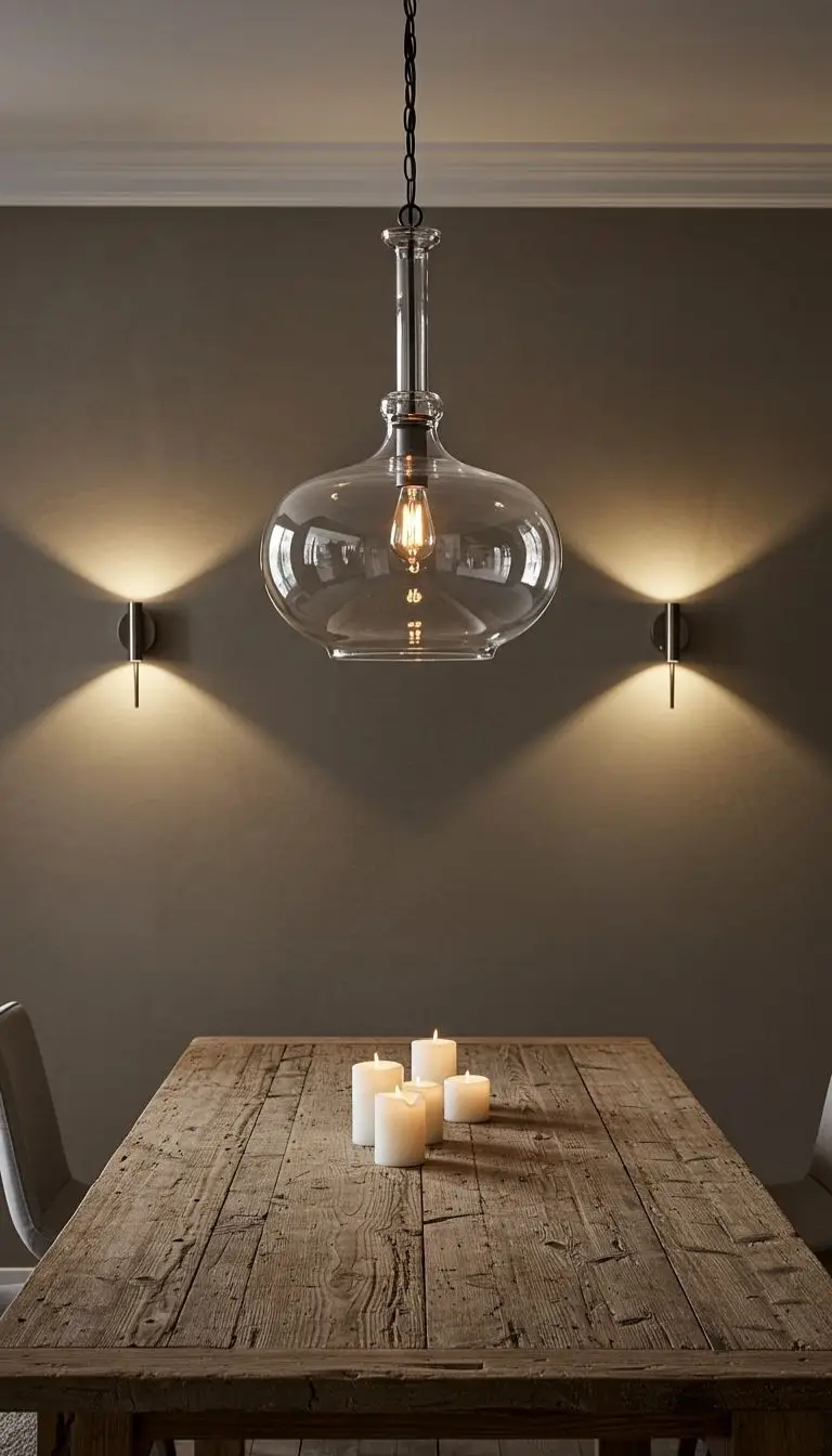 8 Elegant Dining Room Display Ideas for a Stylish Setup 8 Ambient Lighting for a Cozy, Inviting Atmosphere