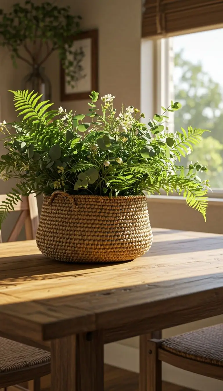 10 Simple Dining Room Ideas for a Cozy and Stylish Space 8 Natural Elements Bring Warmth