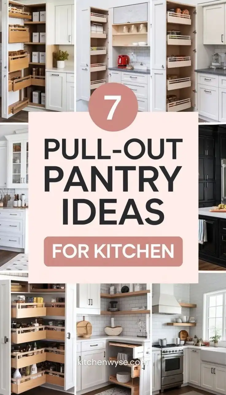 7 Pull-Out Pantry Ideas to Keep Your Kitchen Organized 1 7 Pull-Out Pantry Ideas to Keep Your Kitchen Organized