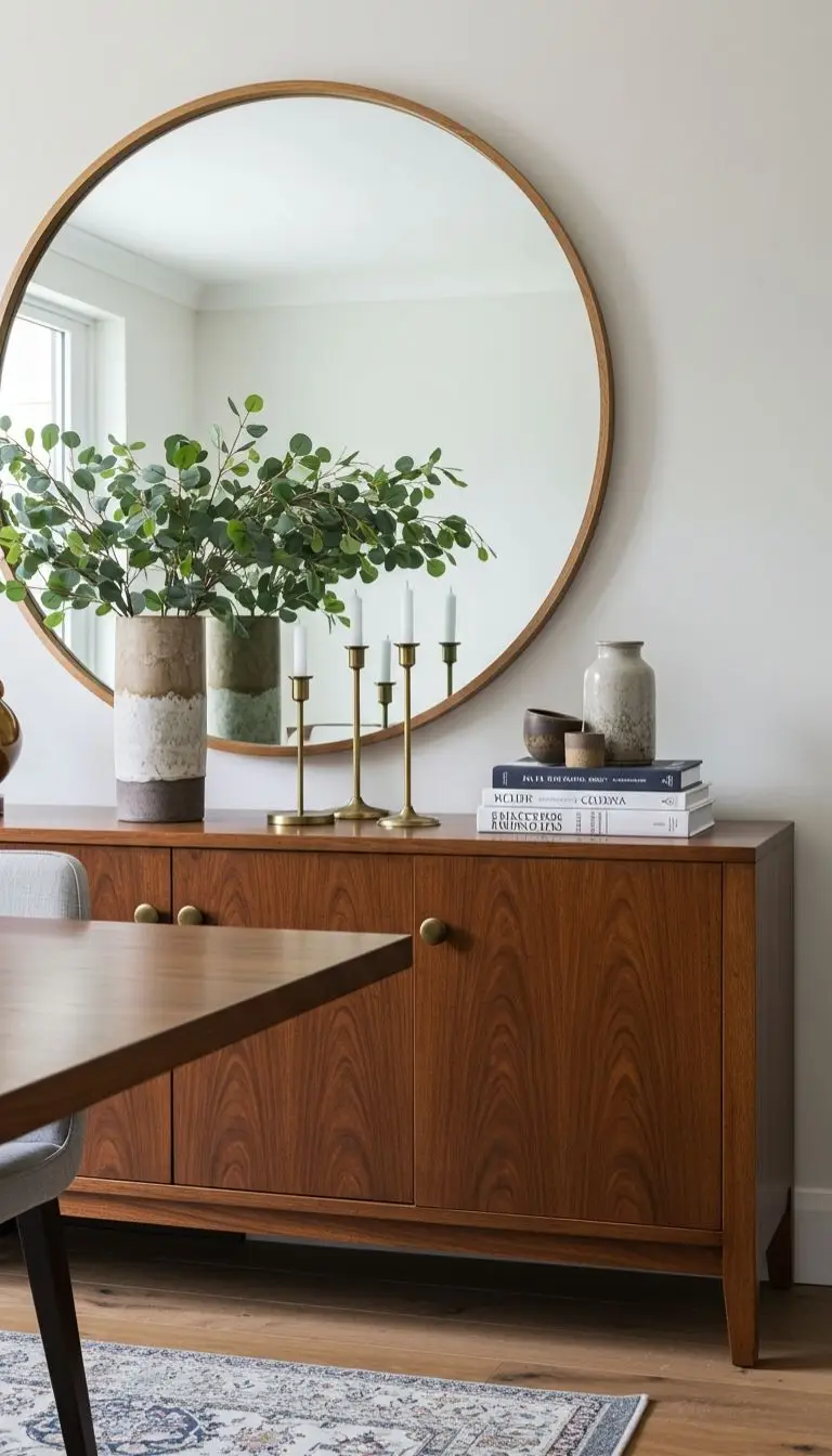 8 Elegant Dining Room Display Ideas for a Stylish Setup 9 Decorative Sideboard for a Polished Look