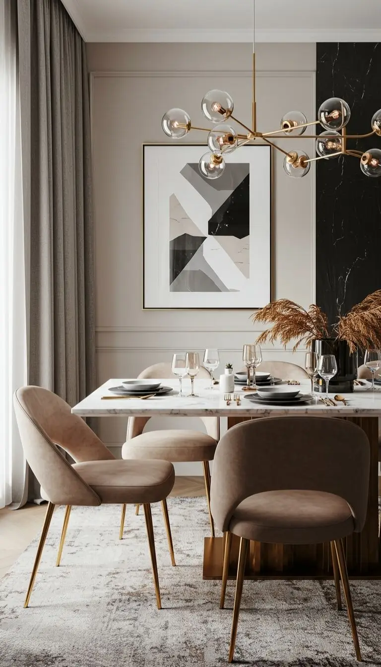 9 Modern Dining Room Ideas to Elevate Your Mealtime Experience 9 Luxe Touches for a High-End Look
