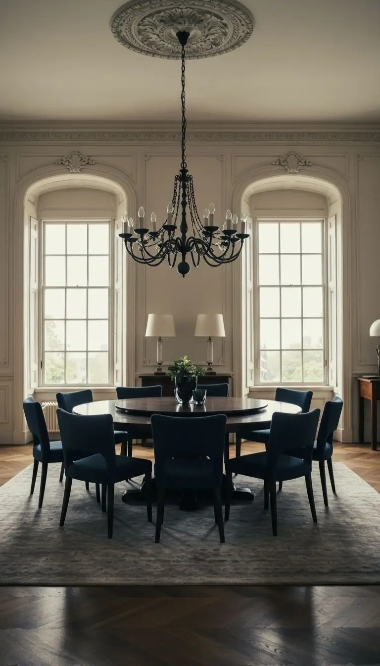 8 Elegant Plain Dining Room Ideas for a Timeless Look 9 Embrace Symmetry and Balance