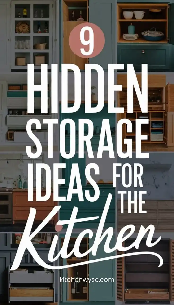 9 Clever Hidden Storage Ideas for Kitchens to Maximize Space 1 9 Clever Hidden Storage Ideas for Kitchens to Maximize Space