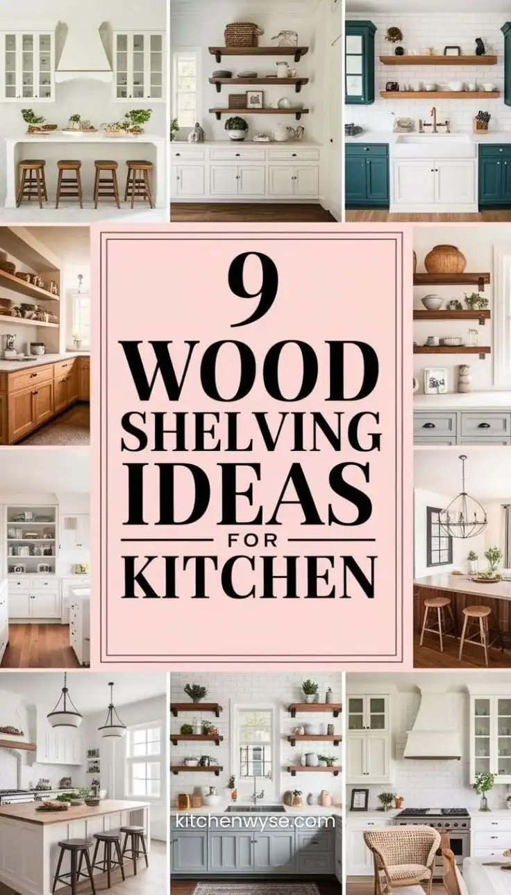9 Reclaimed Wood Shelving Ideas for Kitchen 1 9 Reclaimed Wood Shelving Ideas for Kitchen