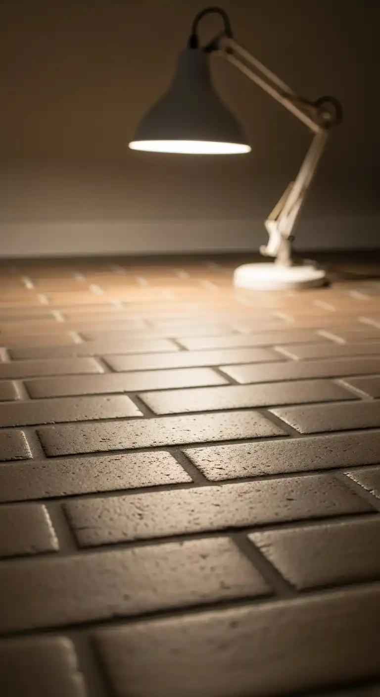 Brick Flooring with a Sealed Finish 2