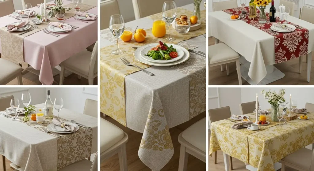 8 Beautiful Dining Tablecloth Ideas for Every Occasion 1 Dining Tablecloth Ideas