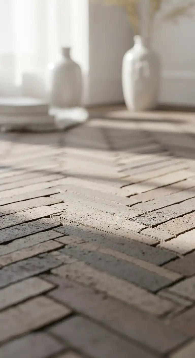 Herringbone Brick Flooring Pattern 0