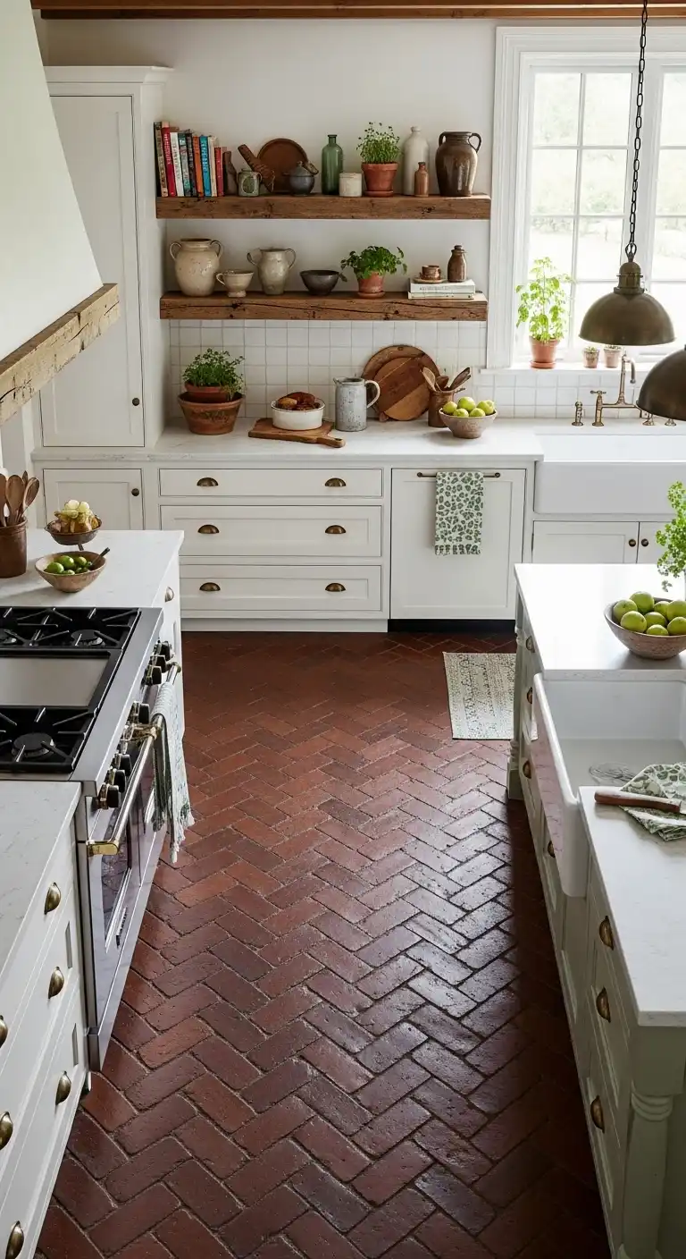 Herringbone Brick Flooring Pattern 3