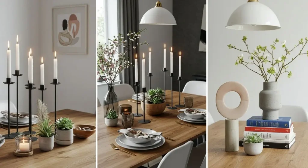 10 Modern Dining Table Centerpiece Ideas for a Beautiful Setup 1 Modern Dining Table Centerpiece Ideas