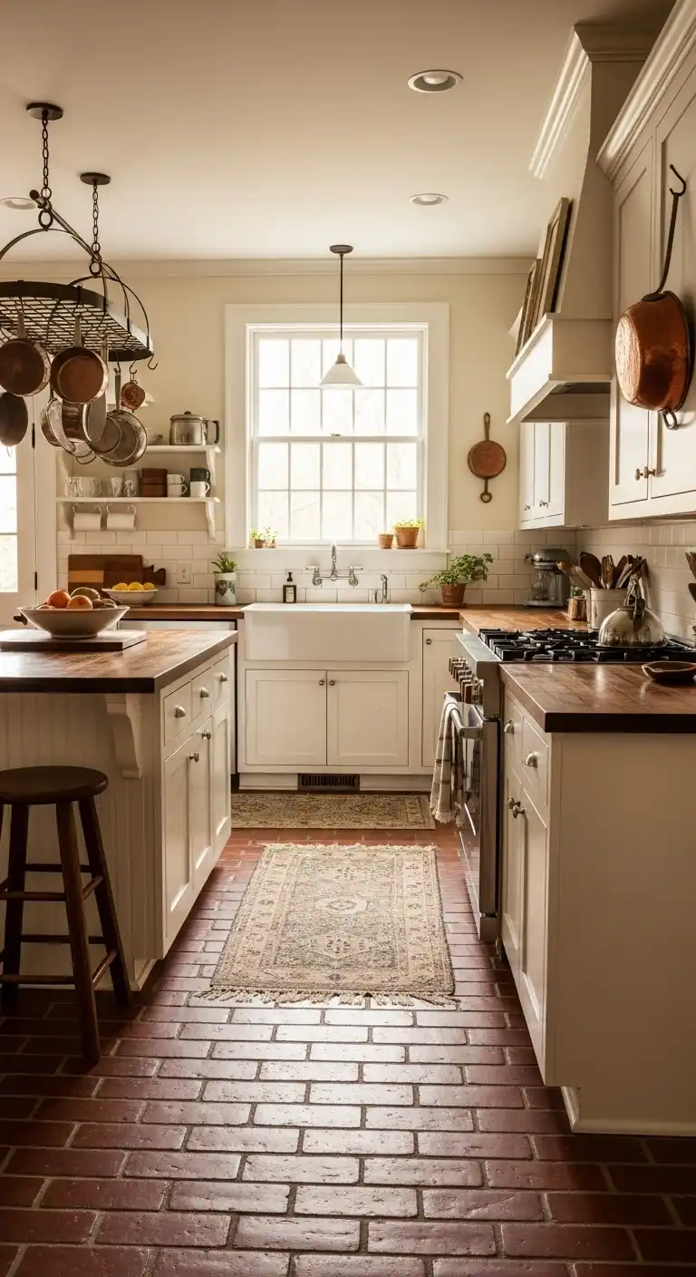 Traditional Red Brick Flooring 3