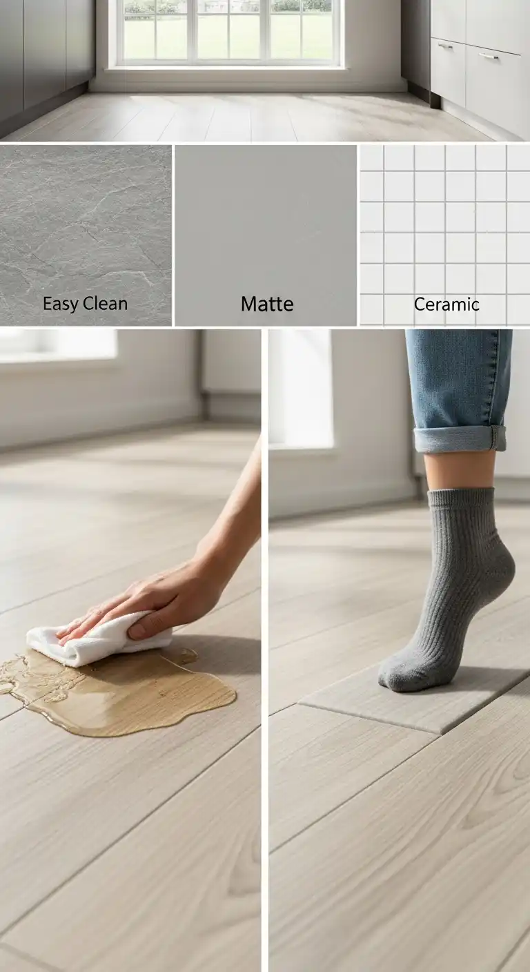 Why Choose Vinyl Tile Flooring for Your Kitchen