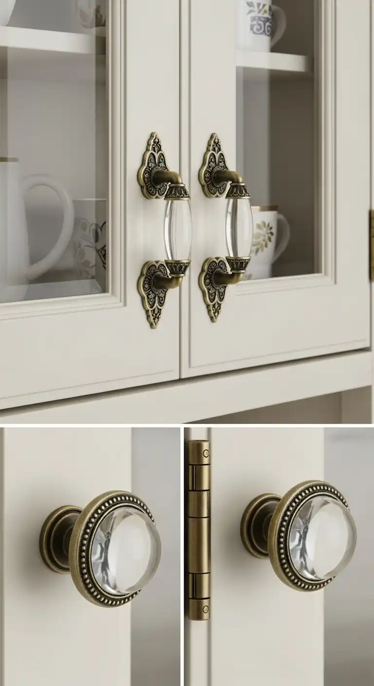 20 Vintage Kitchen Decor Ideas for a Timeless Look 11 10. Classic Hardware