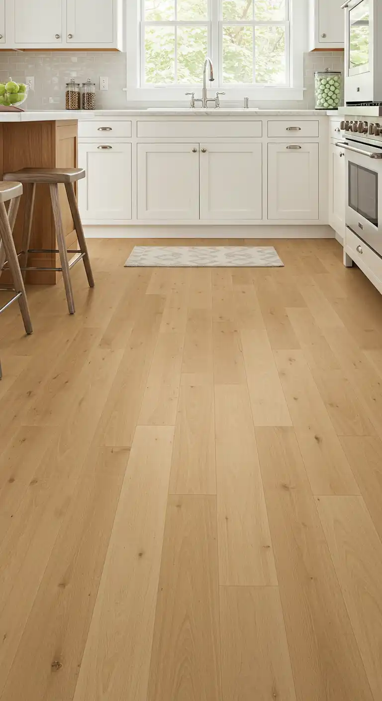 17 Cozy Cottage Kitchen Flooring Ideas for a Rustic Vibe 15 14) Bamboo Flooring