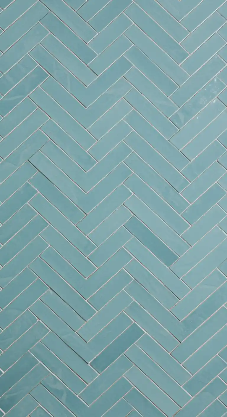 19 Elegant Kitchen Flooring Ideas with Dark Grout for a Sleek Finish 15 14) Herringbone Ceramic Tiles with Dark Grout