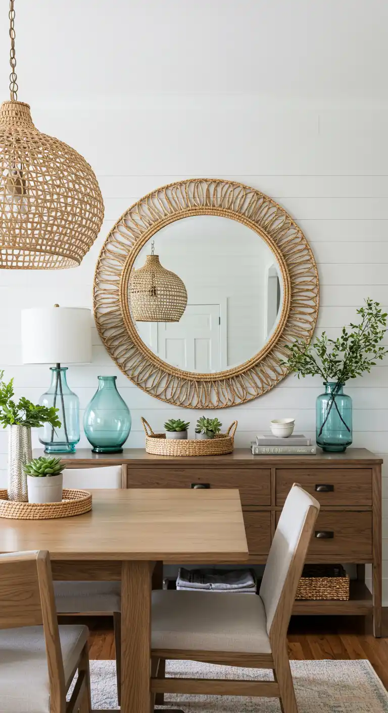 15 Dining Table Ideas to Refresh Your Dining Space 16 15) Stylish Sideboard Decor