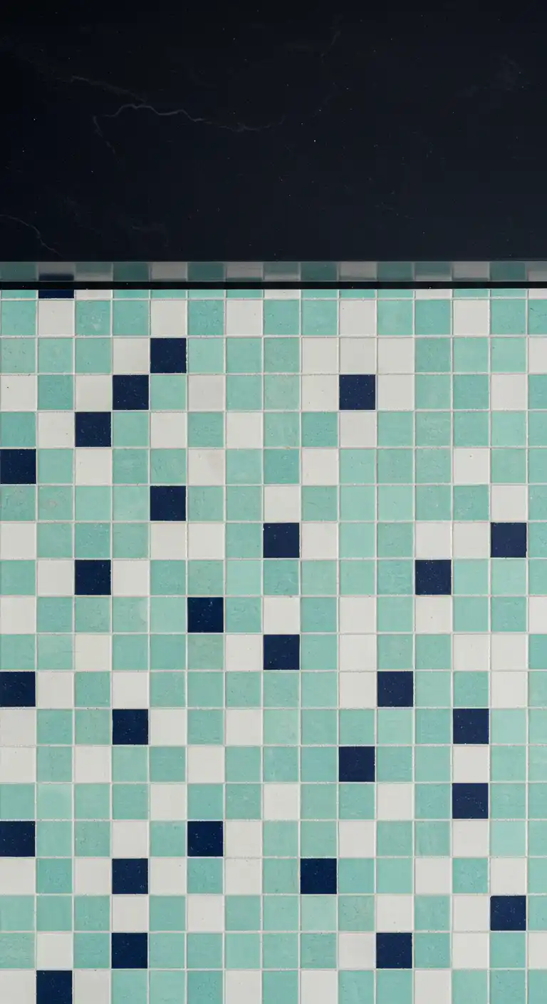 19 Elegant Kitchen Flooring Ideas with Dark Grout for a Sleek Finish 17 16) Mosaic Tiles with Navy Grout