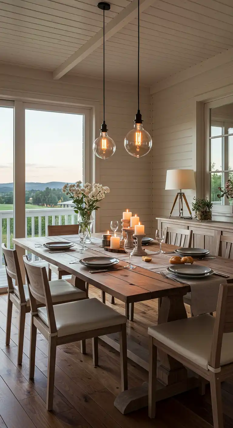 13 Easy Ways on How to Create a Cozy Dining Space 3 2) Add Ambient Lighting