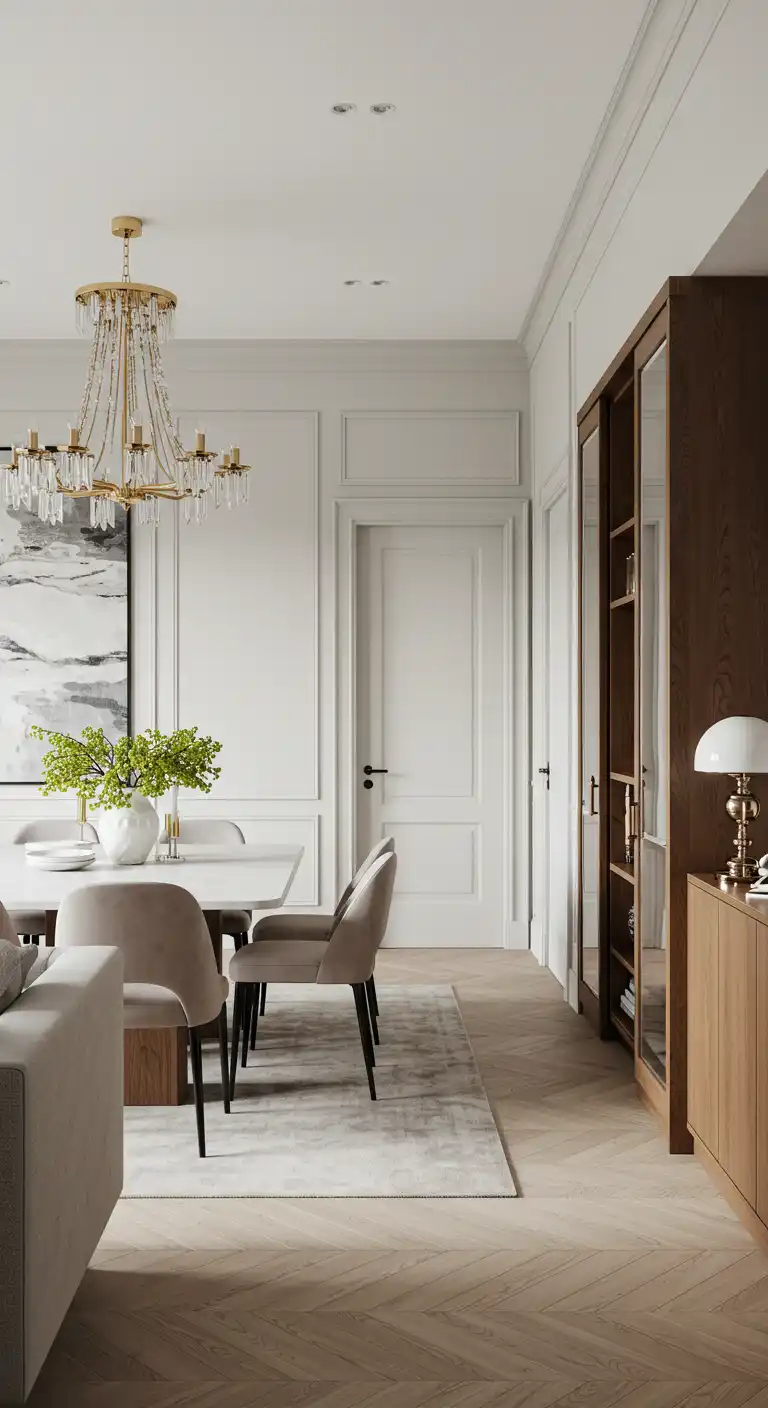 17 Luxury Dining Room Inspirations for a Sophisticated Setup 3 2) Open-Concept Layout for Airy Flow