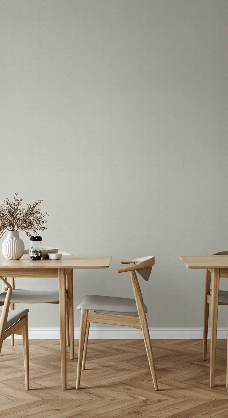 23 Dining Room Wallpaper Ideas to Make Your Walls Pop 23 22) Herringbone