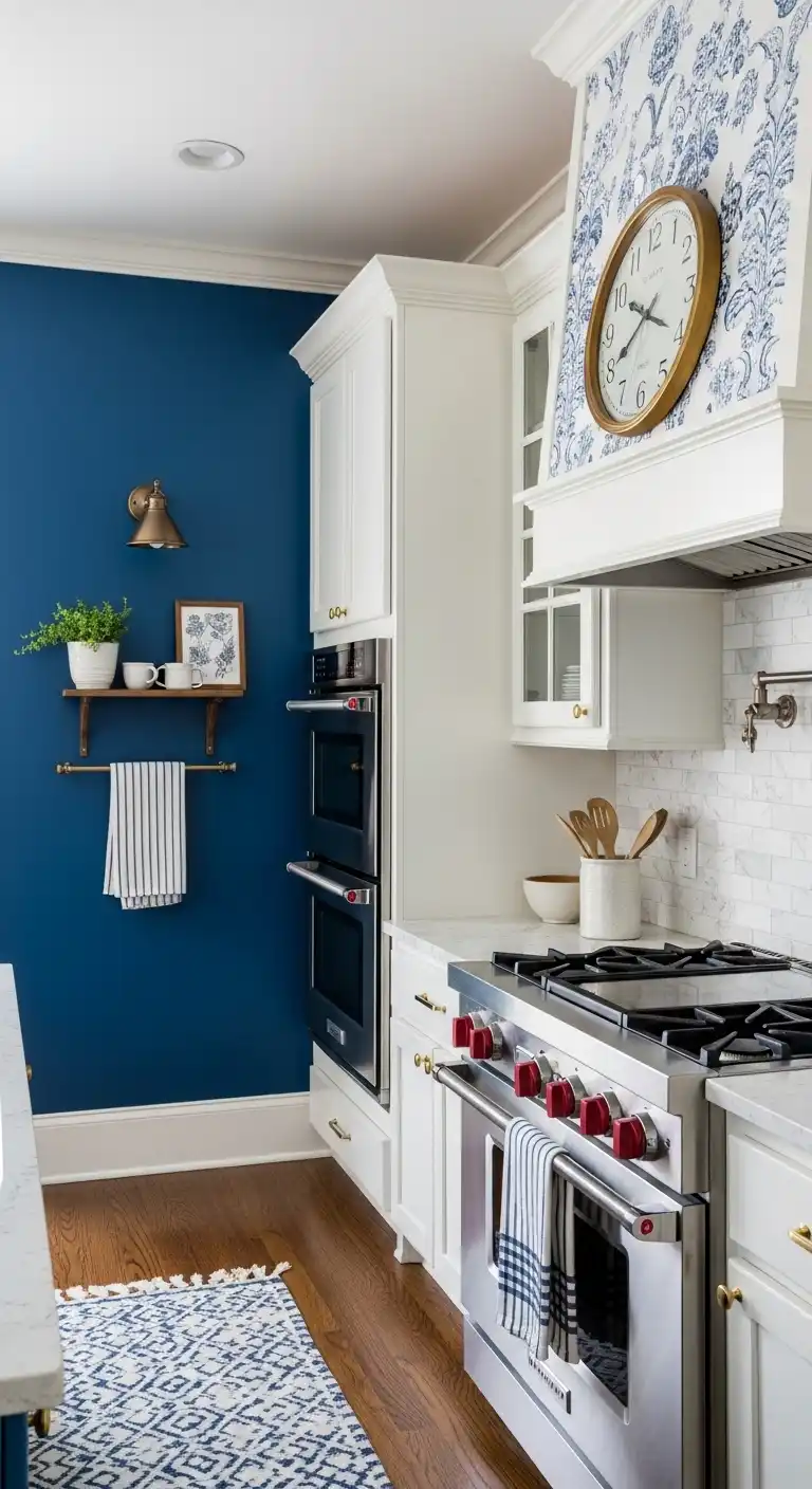 Empty Kitchen Wall Ideas: 15 Stylish Ways to Fill the Blank Space 4 3. Add an Accent Wall