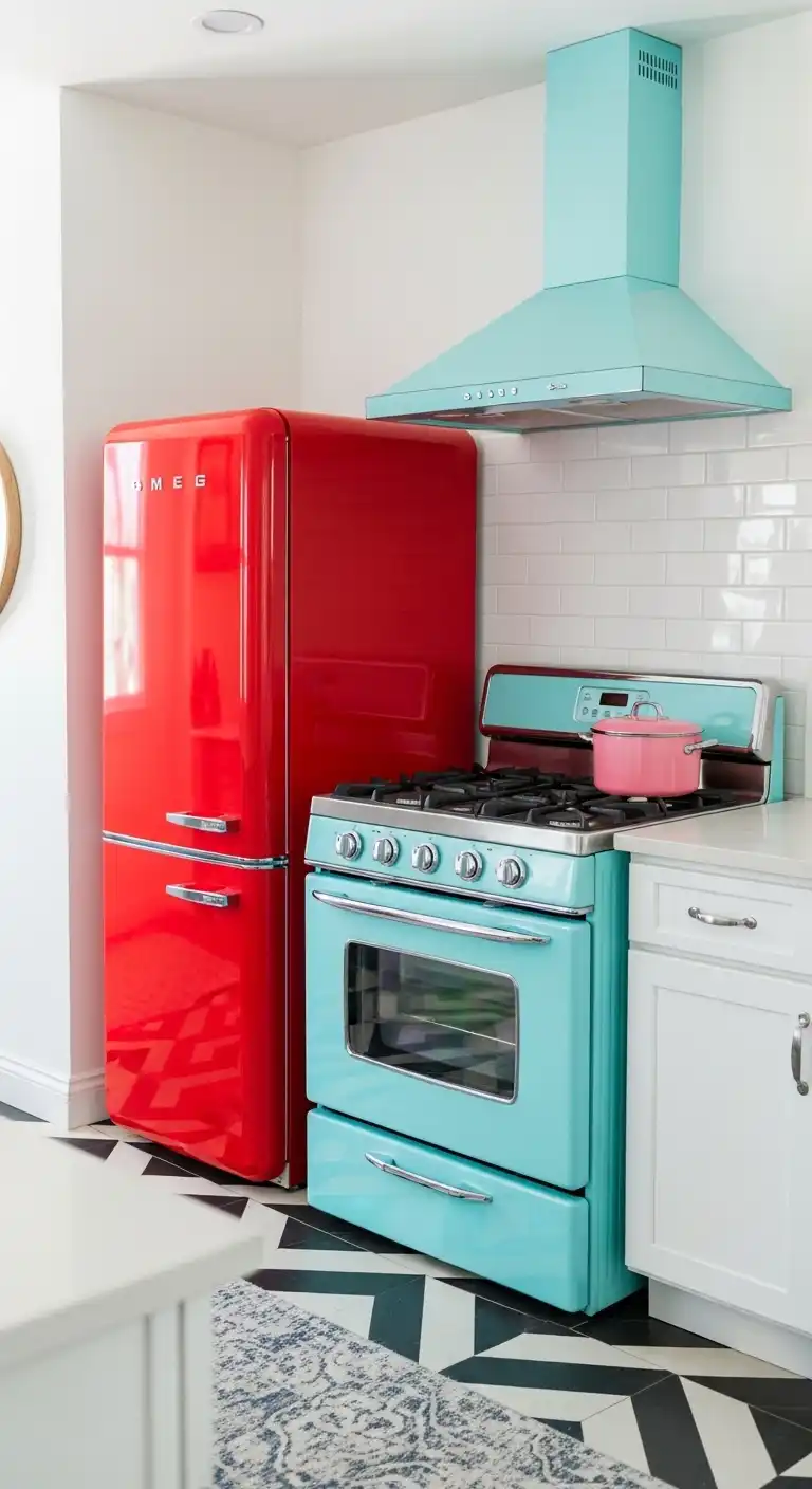 20 Vintage Kitchen Decor Ideas for a Timeless Look 5 4. Vintage Appliances