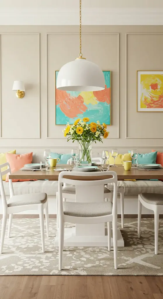 13 Easy Ways on How to Create a Cozy Dining Space 10 9) Select a Warm Color Palette