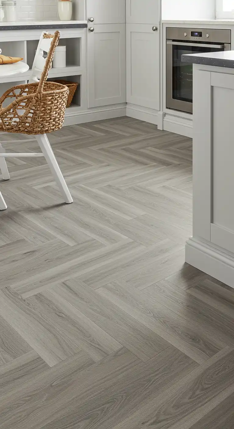 18 Unique Craftsman Kitchen Flooring Ideas for a Handcrafted Look 10 9) Textured Vinyl Planks