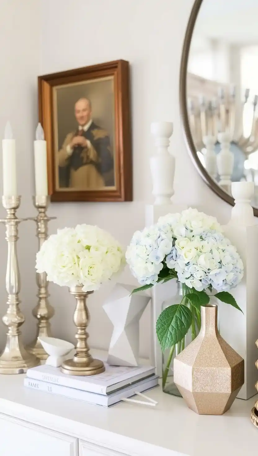 21 Transitional Dining Room Ideas That Blend Old and New Perfectly 10 9. Vintage Accessories with Modern Companions