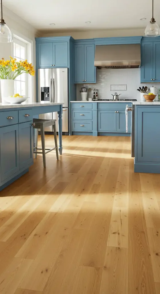 21 Earthy Kitchen Flooring Ideas for a Warm and Natural Look 5 Bamboo Flooring