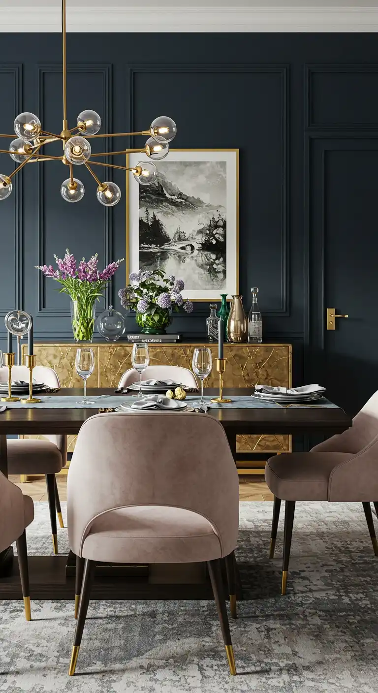 8 Expert Formal Dining Room Decorating Tips for a Luxe Look 2 Choose an Elegant Color Palette
