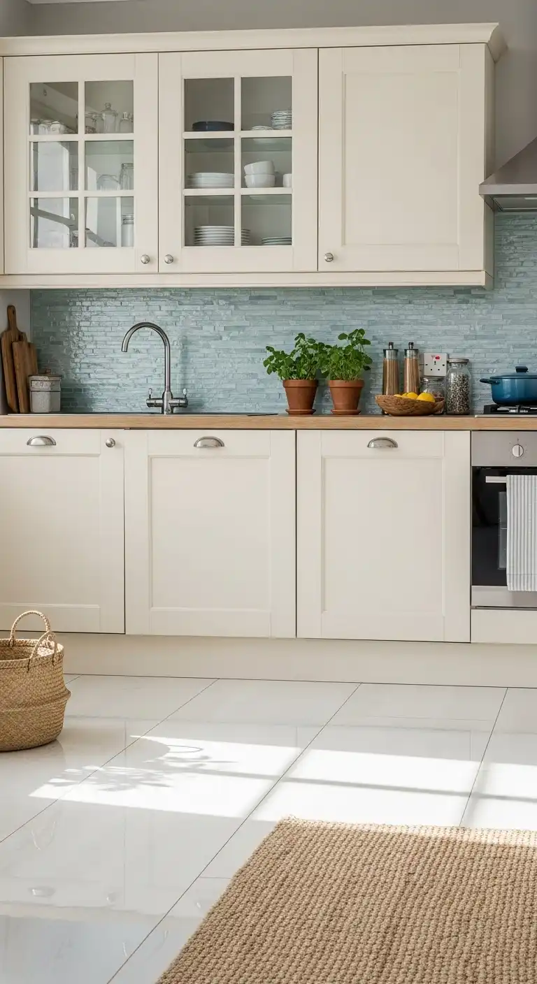 Choosing the Right Flooring for Cream Cabinets