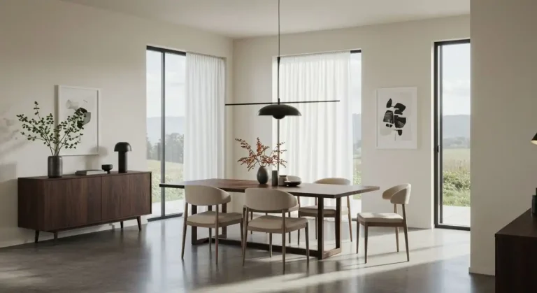 Minimalist Dining Room Design
