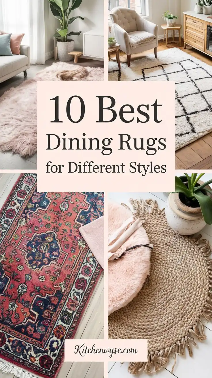 15 Best Dining Rugs for Different Styles to Match Your Decor 1 15 Best Dining Rugs for Different Styles to Match Your Decor