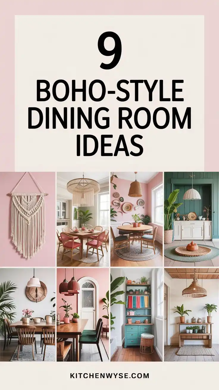15 Boho Style Dining Room Ideas for a Free-Spirited Vibe 1 15 Boho Style Dining Room Ideas for a Free-Spirited Vibe