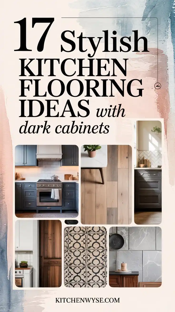 17 Stylish Kitchen Flooring Ideas with Dark Cabinets for a Dramatic Effect 1 17 Stylish Kitchen Flooring Ideas with Dark Cabinets for a Dramatic Effect