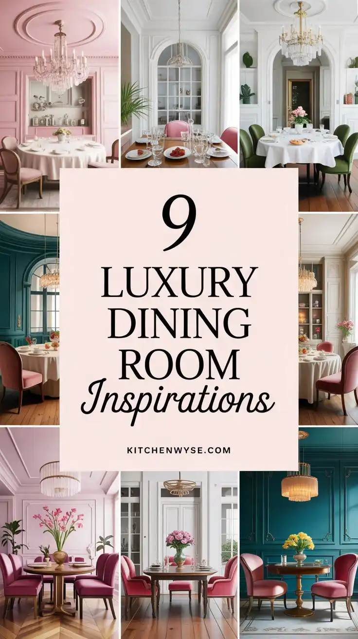 17 Luxury Dining Room Inspirations for a Sophisticated Setup 1 17 Luxury Dining Room Inspirations for a Sophisticated Setup