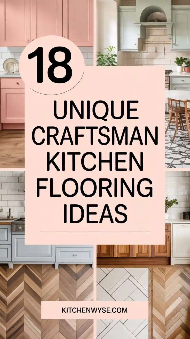 18 Unique Craftsman Kitchen Flooring Ideas for a Handcrafted Look 1 18 Unique Craftsman Kitchen Flooring Ideas for a Handcrafted Look