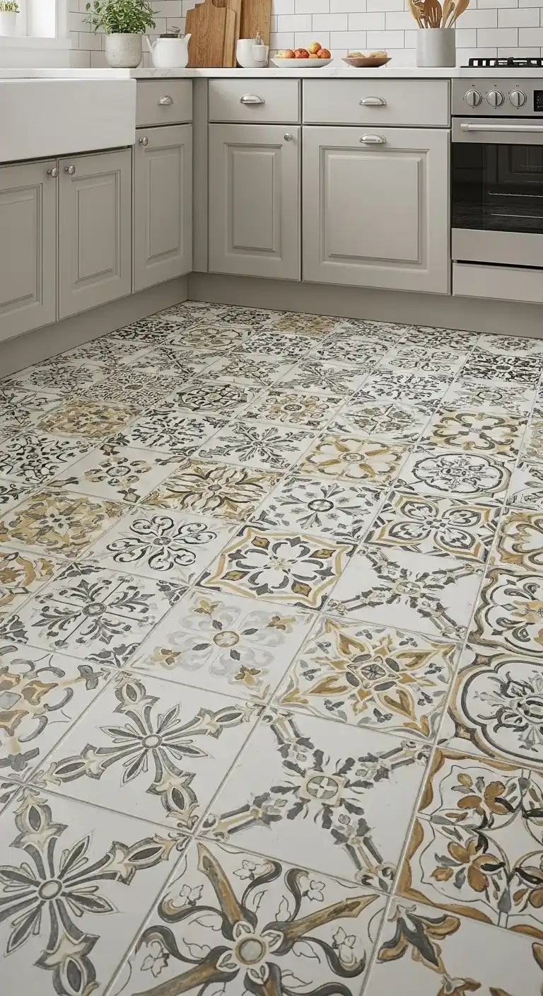 1 Hand Painted Ceramic Tiles