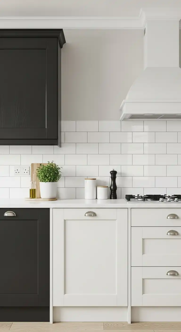 21 White Gloss Kitchen Flooring Ideas for a Bright and Modern Space 2 1. Classic White Gloss Ceramic Tiles