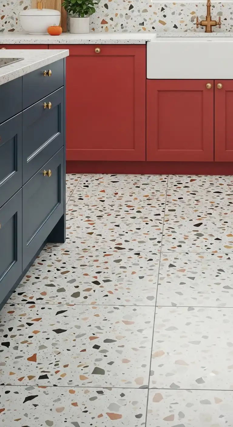 11 Terrazzo with Colorful Flecks