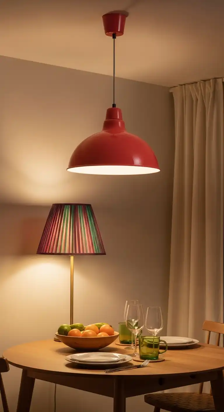 From Dull to Delightful: 19 Easy Ways to Add Color to Kitchen 15 14. Use Colorful Lighting