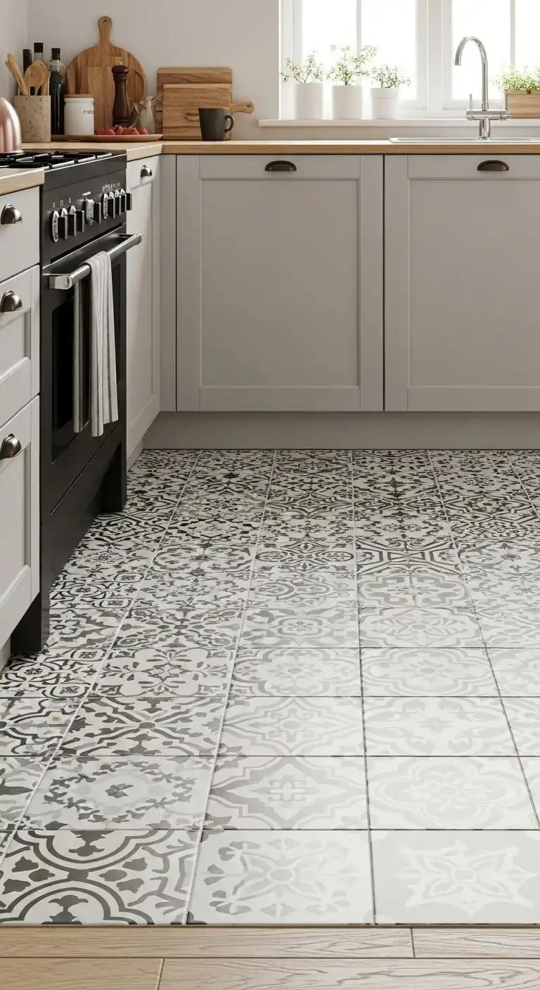 15. Subtly Patterned Tiles