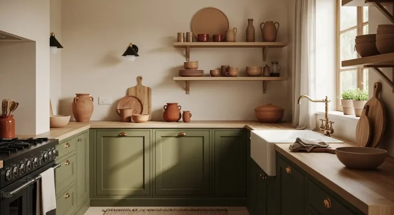 17 Earthy Kitchen Color Ideas