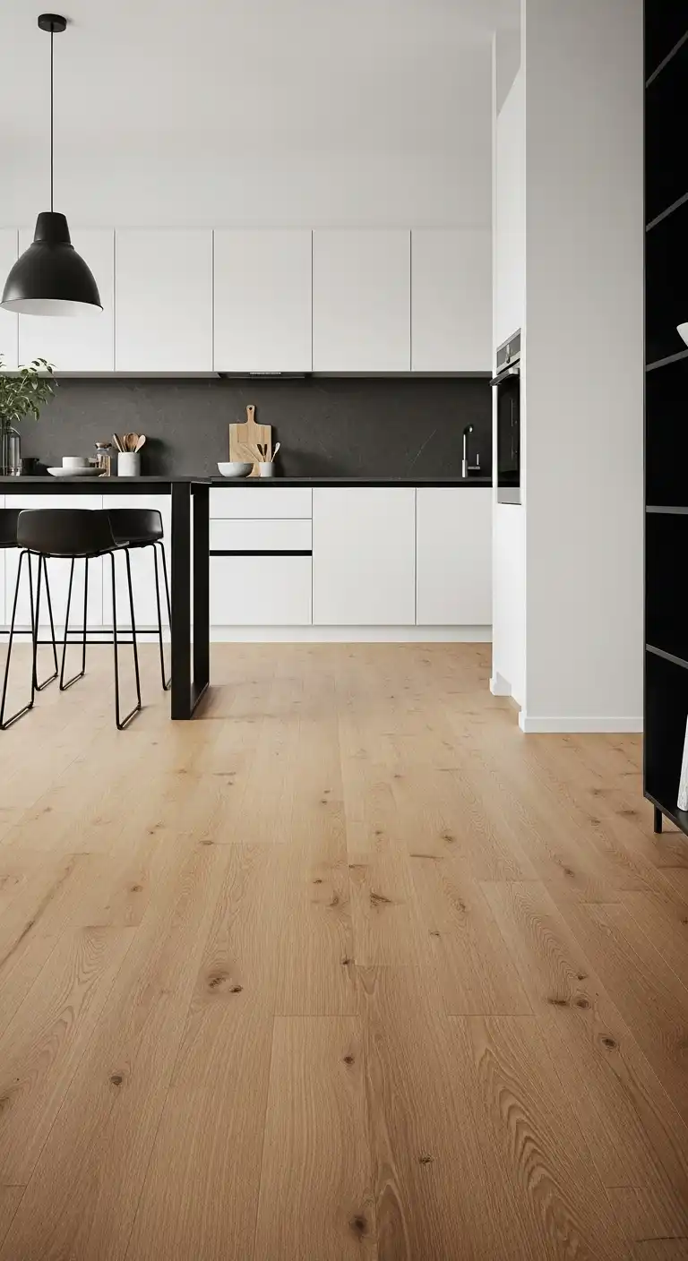 18. Wide Plank Wood Flooring
