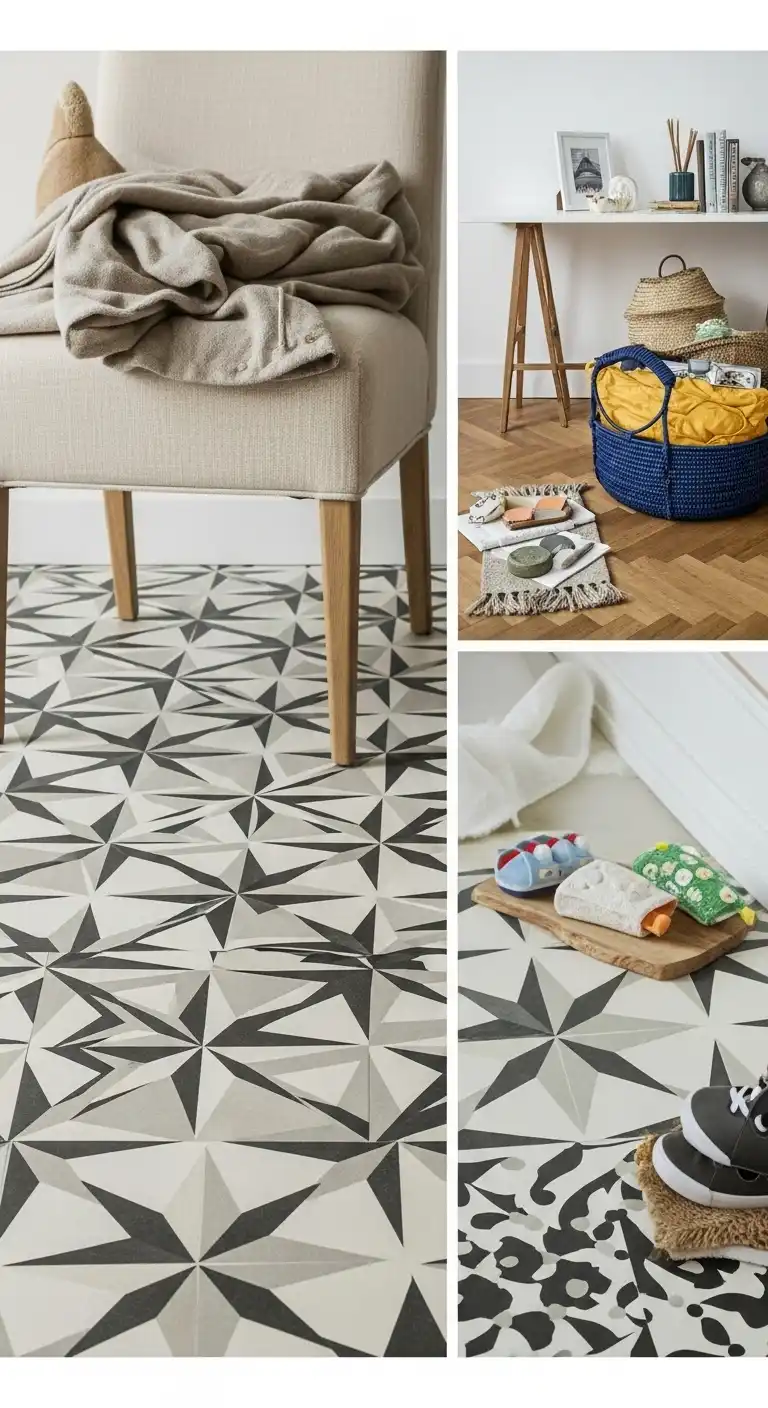 19 Patterned Vinyl Tiles